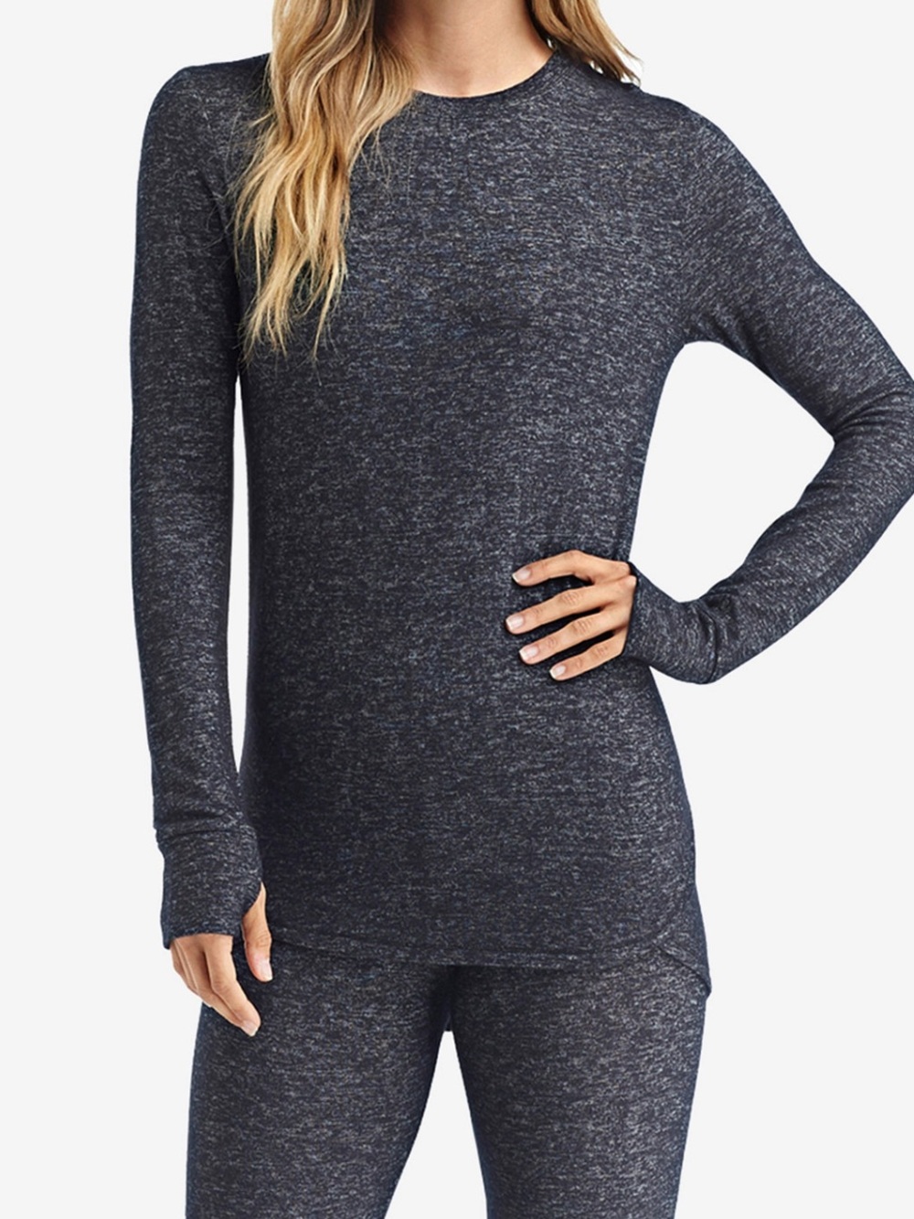 Cuddl Duds women’s Soft Knit Crewneck Top